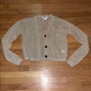 NOBO see-through short cardigan